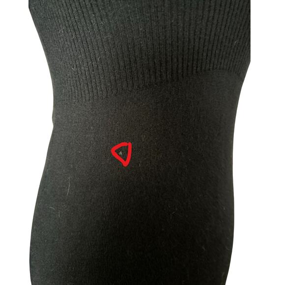 Vintage Y2K Diab’less Paris Black Knit Sweater Dress – French Archive Label, T2 - Picture 6 of 9